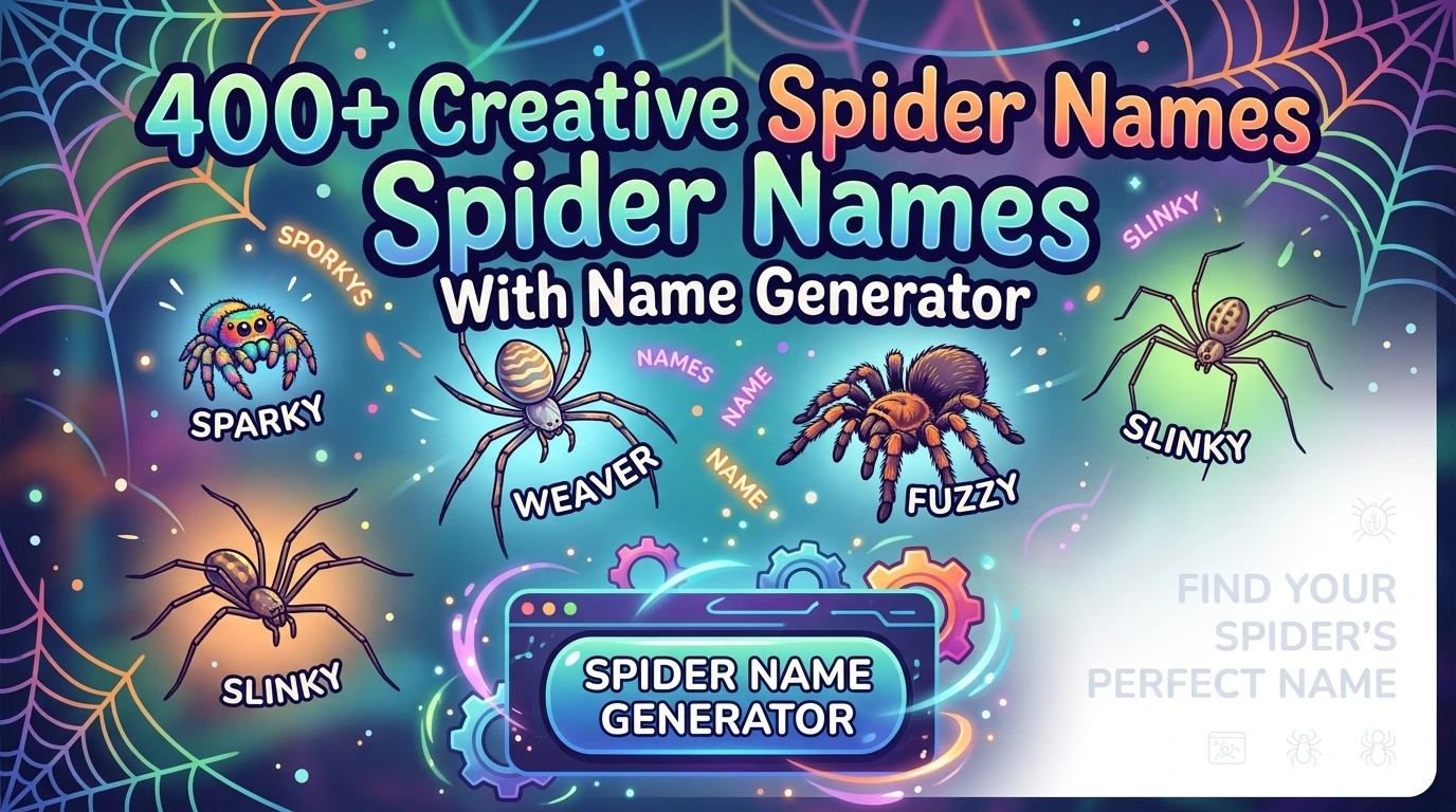 Spider-names