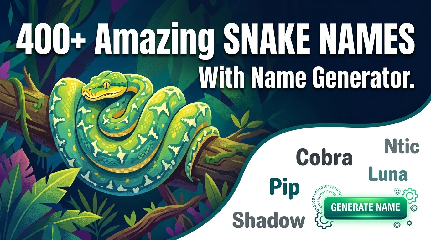 amazng-snake-names