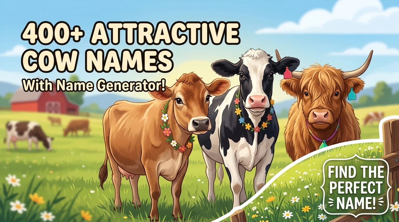 attractive-cow-names